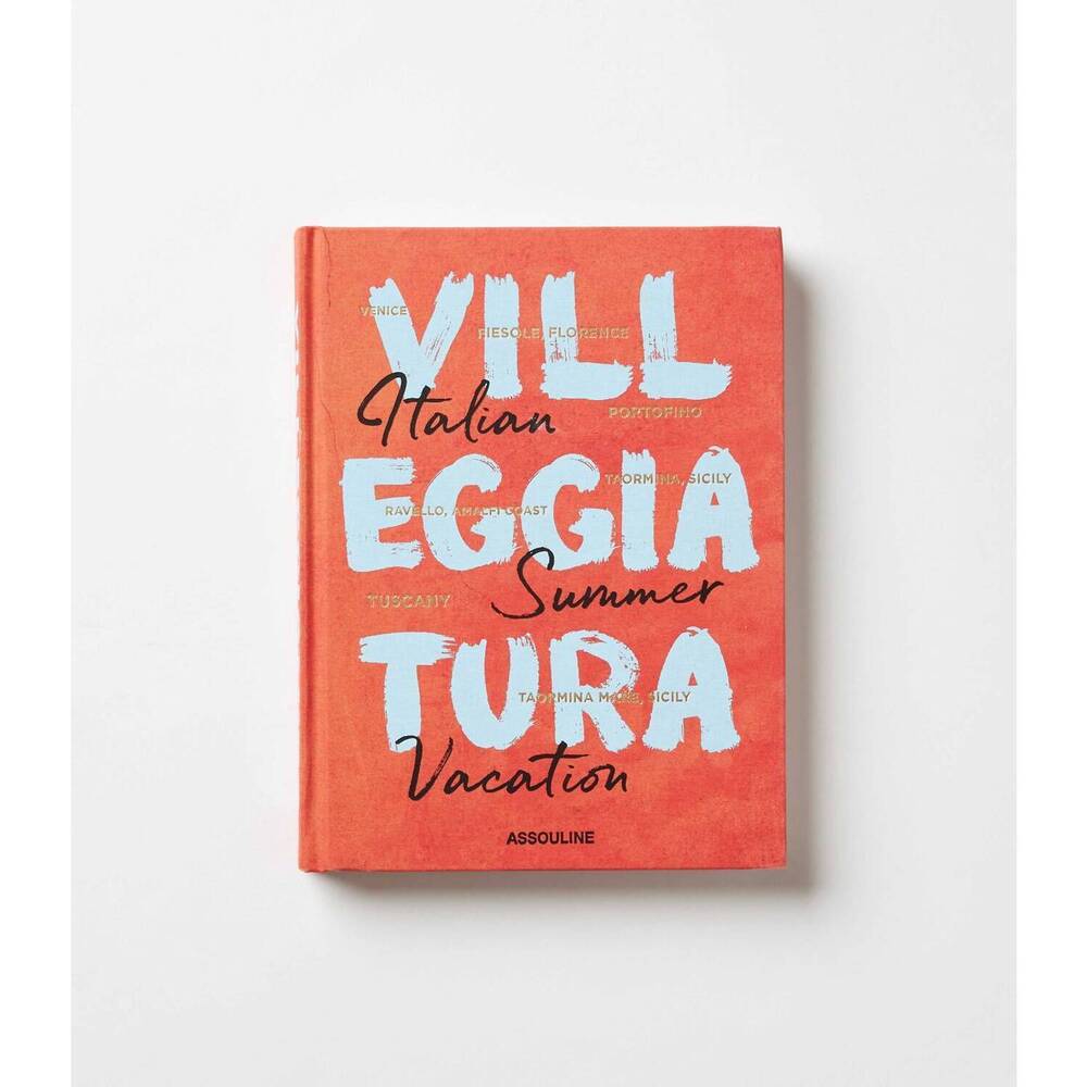 NEW ASSOULINE villeggiatura italian summer vacation coffee table book in multi